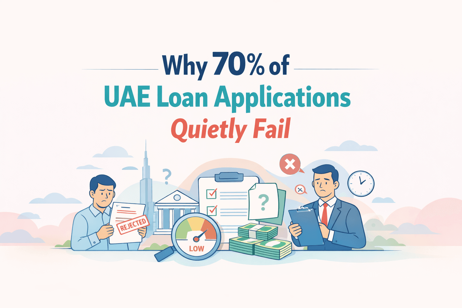 3 Mistakes That Can Ruin Your Chances of Getting a Loan in the UAE