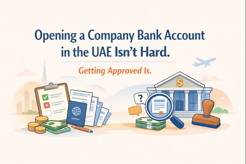 Why Banks Reject Your UAE Company Bank Account Application